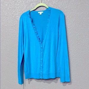 Women’s sweater cardigan V-neck size Large